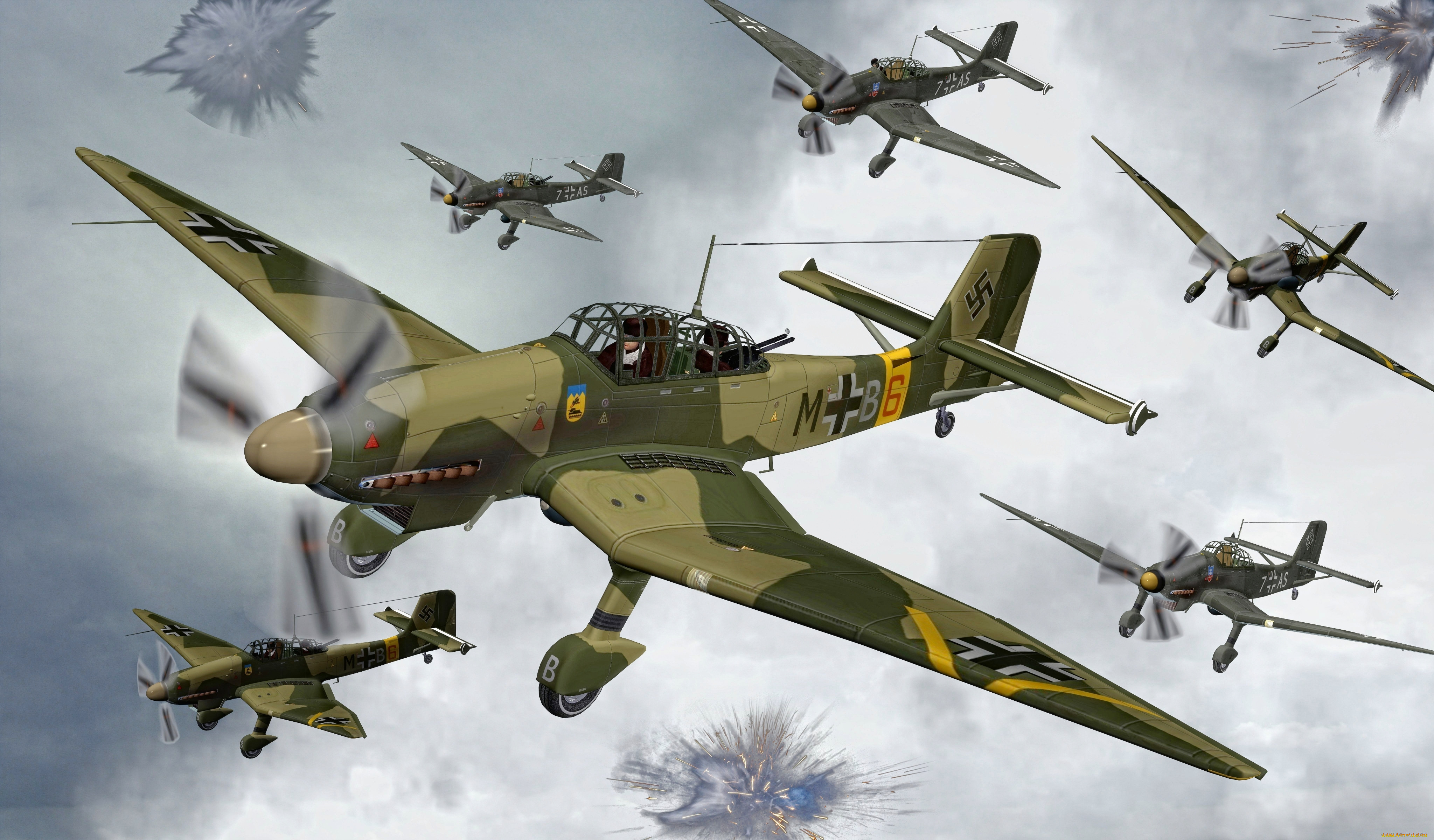 , 3, , v-graphic, , ju-87, stuka